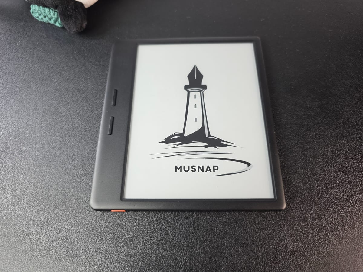 Musnap Ocean 7" B&W E-Ink Tablet